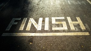 marathon finish line