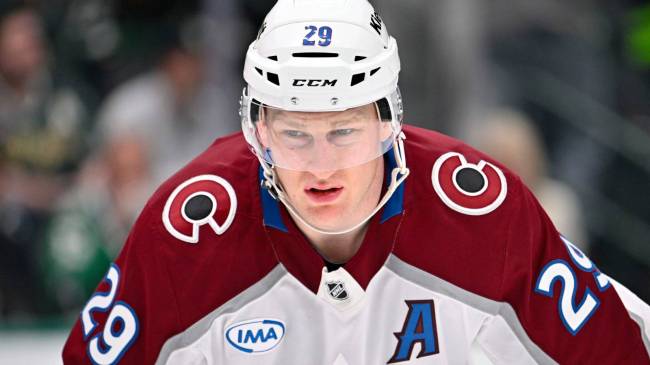 Avalanche star Nathan MacKinnon