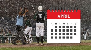 Ohio high school baseball rain out canceled weather storm schedule change fall