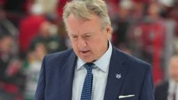 Columbus Blue Jackets Coach Holds Back Tears While Tearing Into Team For Choking Away Playoff Spot