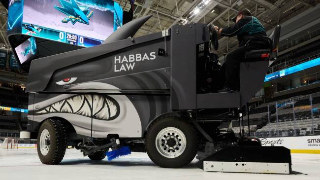 San Jose Sharks Zamboni