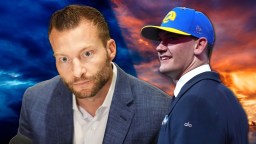 Sean McVay’s Body Language Shows Anger With Les Snead For Drafting Ty Simpson As Favor To Friend
