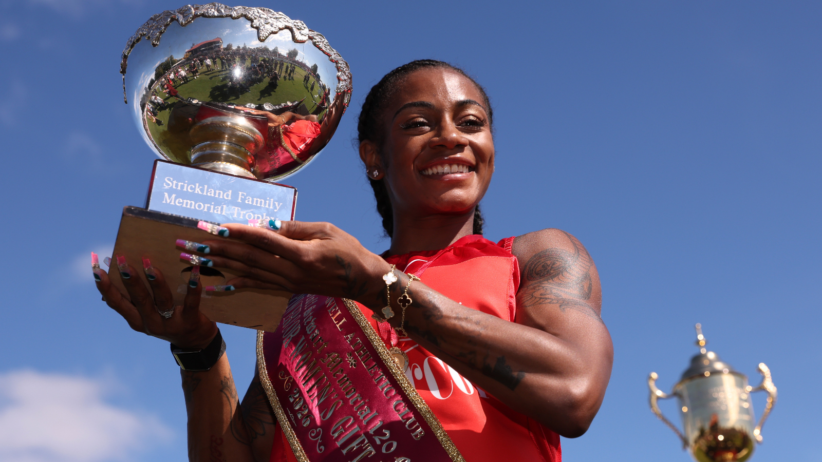 Sha'Carri Richardson wins Stawell Gift race