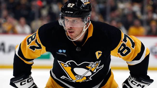 Penguins captain Sidney Crosby