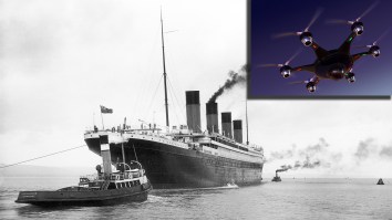 950 Drones Were Used To Recreate A Life-Size ‘Titanic’ Disembarking From Belfast (Video)