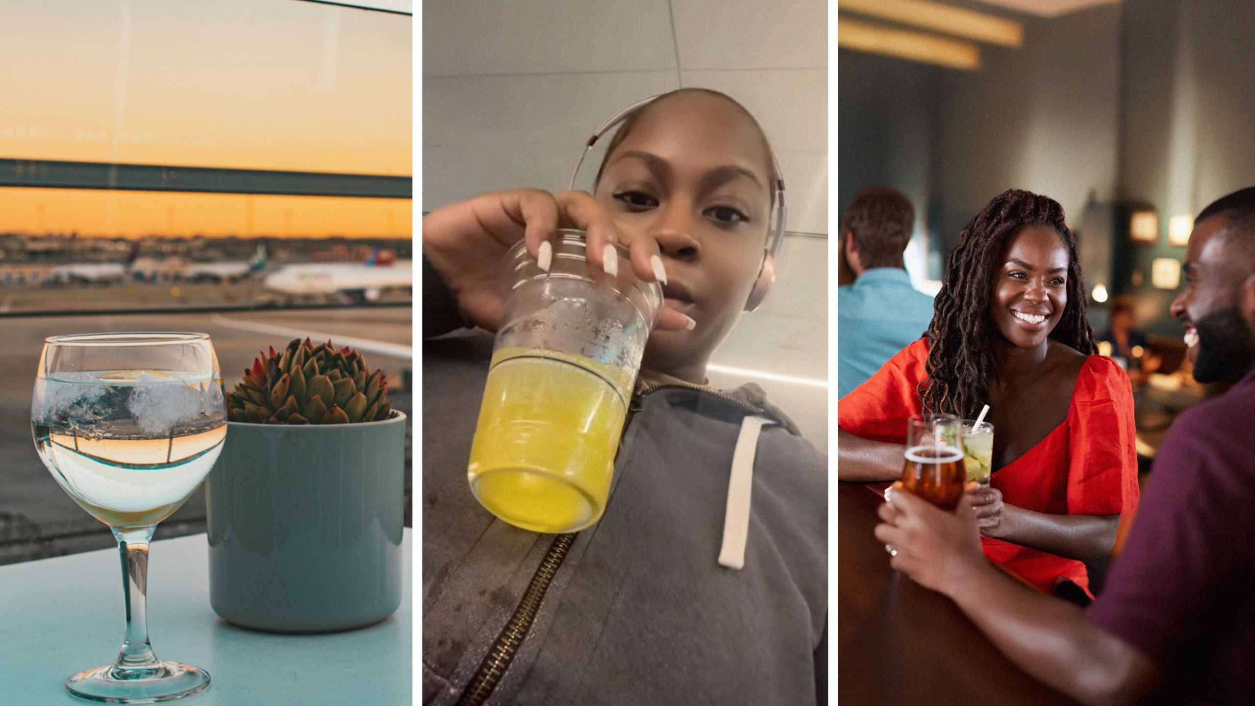 Woman Accepts Drink From Stranger At Airport, Then Hears Human Trafficking Announcement Woman Accepts Drink From Stranger At Airport, Then Hears Human Trafficking Announcement