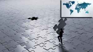 world's largest puzzle and map of the world