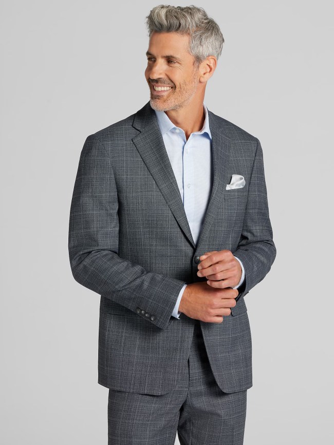 Awearness Kenneth Cole Windowpane Suit