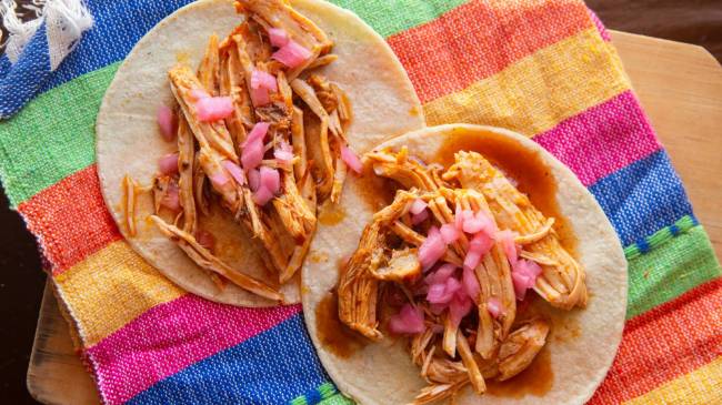 Cochinita Pibil tacos