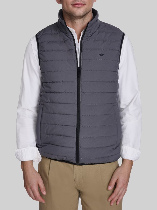 Dockers Packable Reversible Vest on sale at Men's Wearhouse