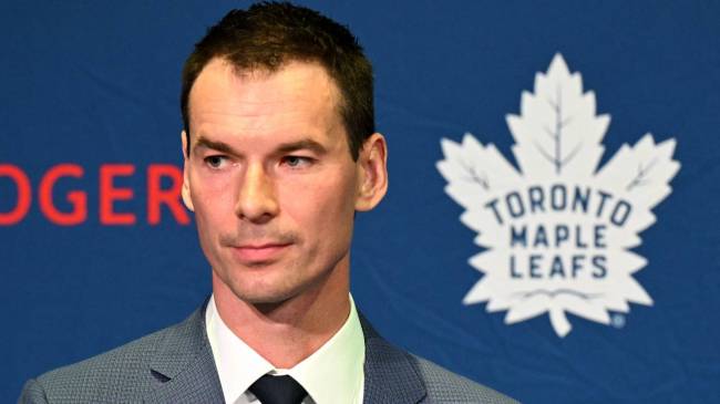 Maple Leafs GM John Chayka