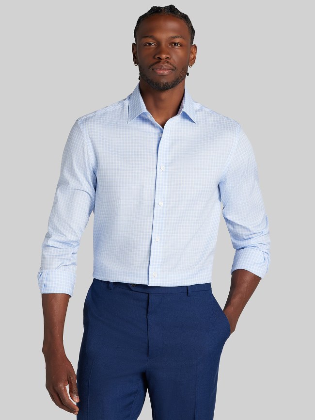 Joseph Abboud Double Check Dress Shirt