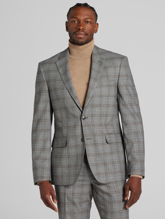 Joseph Abboud Plaid Suit