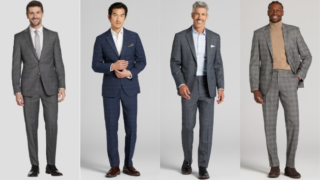 Men's Wearhouse suits on sale