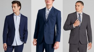Men's Wearhouse suits on sale