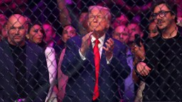Dana White Awkwardly Asked About Relationship With President Trump