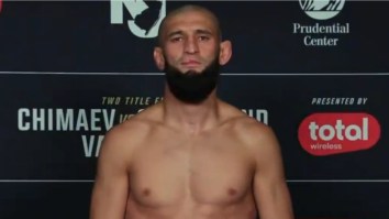 Khamzat Chimaev Reportedly Cut 45 Pounds For Fight Vs Sean Strickland, Looked Extremely Drained At UFC 328 Weigh-Ins