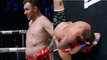 Johnny Manziel Beats Down Bob Menery In Bizarre MMA Fight At Adin Ross’ Brand Risk Event