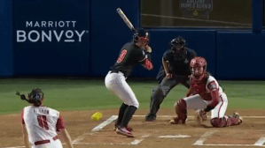 Nebraska-Arkansas Women's College World Series Ump