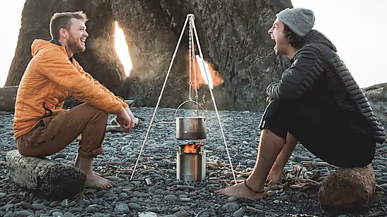 Solo Stove Campfire Camp Stove Cooking Bundle