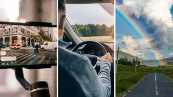 This Man Just Filmed The End Of A Rainbow. And What He Saw Was Terrifying