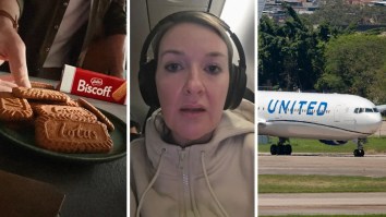 United Flight Gets Stuck In Newark For 5 Hours—With Passengers Getting 1 Biscoff Cookie Each To Get Them Through The Delay