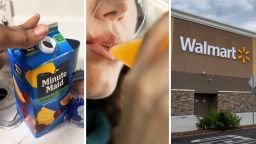 Walmart Shopper Buys New Minute Maid. She Cuts It Open After Tasting Something Off—And Becomes Traumatized