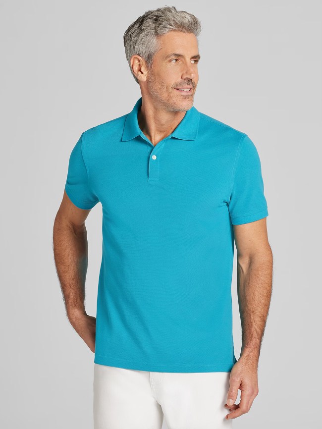Wilke-Rodriguez Pique Knit Polo on sale at Men's Wearhouse