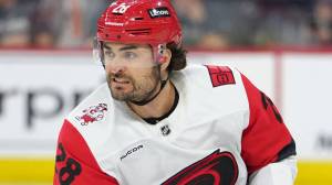 Hurricanes forward William Carrier