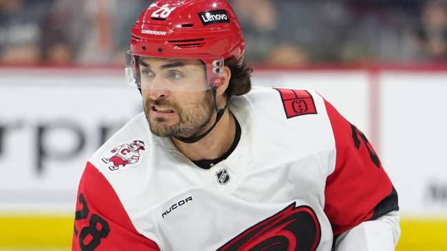 Hurricanes forward William Carrier
