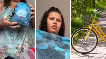 Woman Packs Walmart Hammock In Her Bicycle—And Accidentally Captures A ‘Glitch In The Matrix.’ Now She’s Demanding Answers: ‘I Have No Idea Where This Came From’