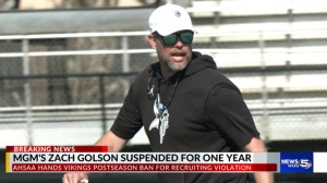 Alabama high school football zach golson mary g montgomery suspended recruiting violation