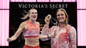 Alysha Newman Victoria's Secret Model onlyfans leak suspended doping pole vault track and field