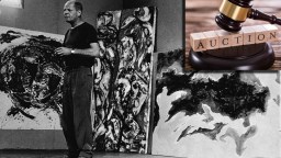Witness The Moment A Jackson Pollock Painting Sold For $181 Million At Christie’s Auction