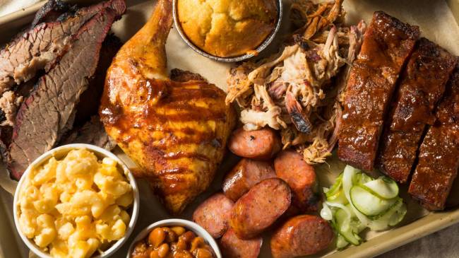 BBQ platter