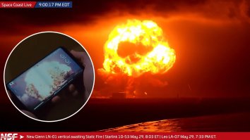 Blue Origin’s Nightmarish Rocket Explosion Looked A Combination Of A Nuclear Blast And Like That One Famous ‘Succession’ Scene (Multiple Videos)