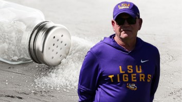 Brian Kelly Implies Being Handcuffed By Cheap Employer In Backhanded Praise Of LSU