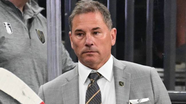 Former Golden Knights coach Bruce Cassidy