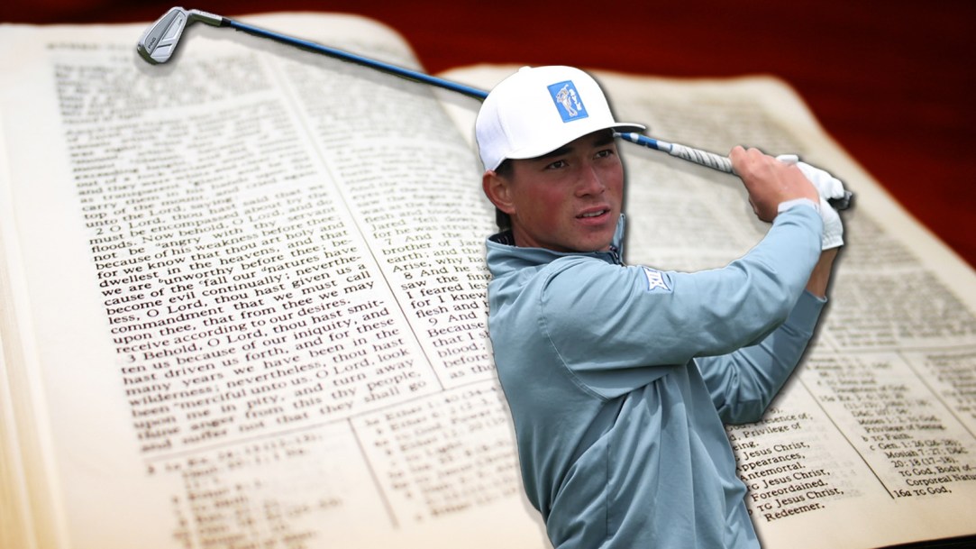 BYU golf national championship sunday Sabbath religion rules solo round mormon
