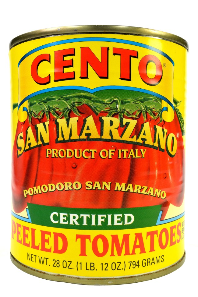 Cento San Marzano canned tomatoes