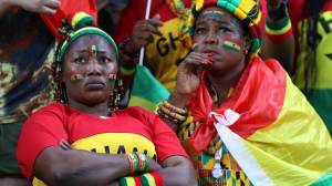 Ghana fans at World Cup