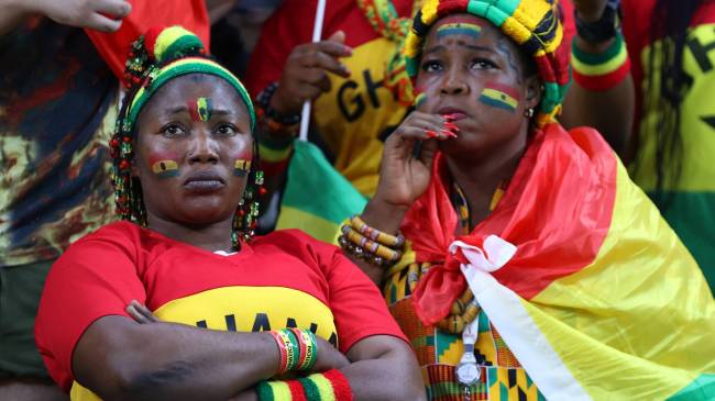 Ghana fans at World Cup