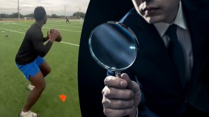 High School football quarterback workout video ai qb doctor bryson kennedy vince mosley