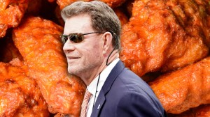 Jim Palmer over chicken wings