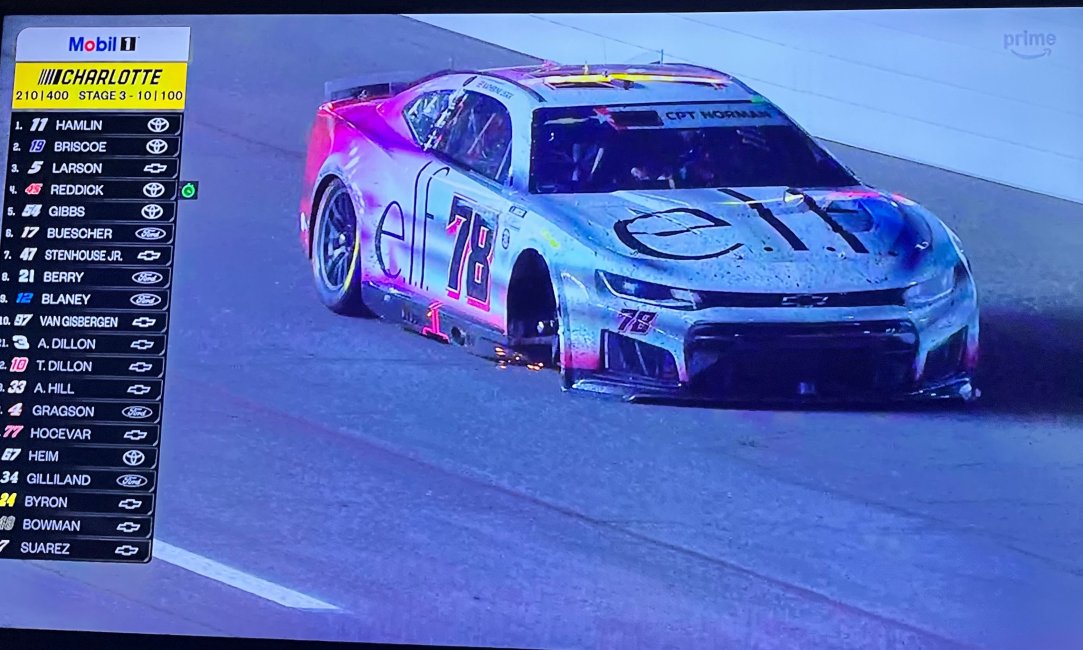 Katherine Legge Tire Coca-Cola 600