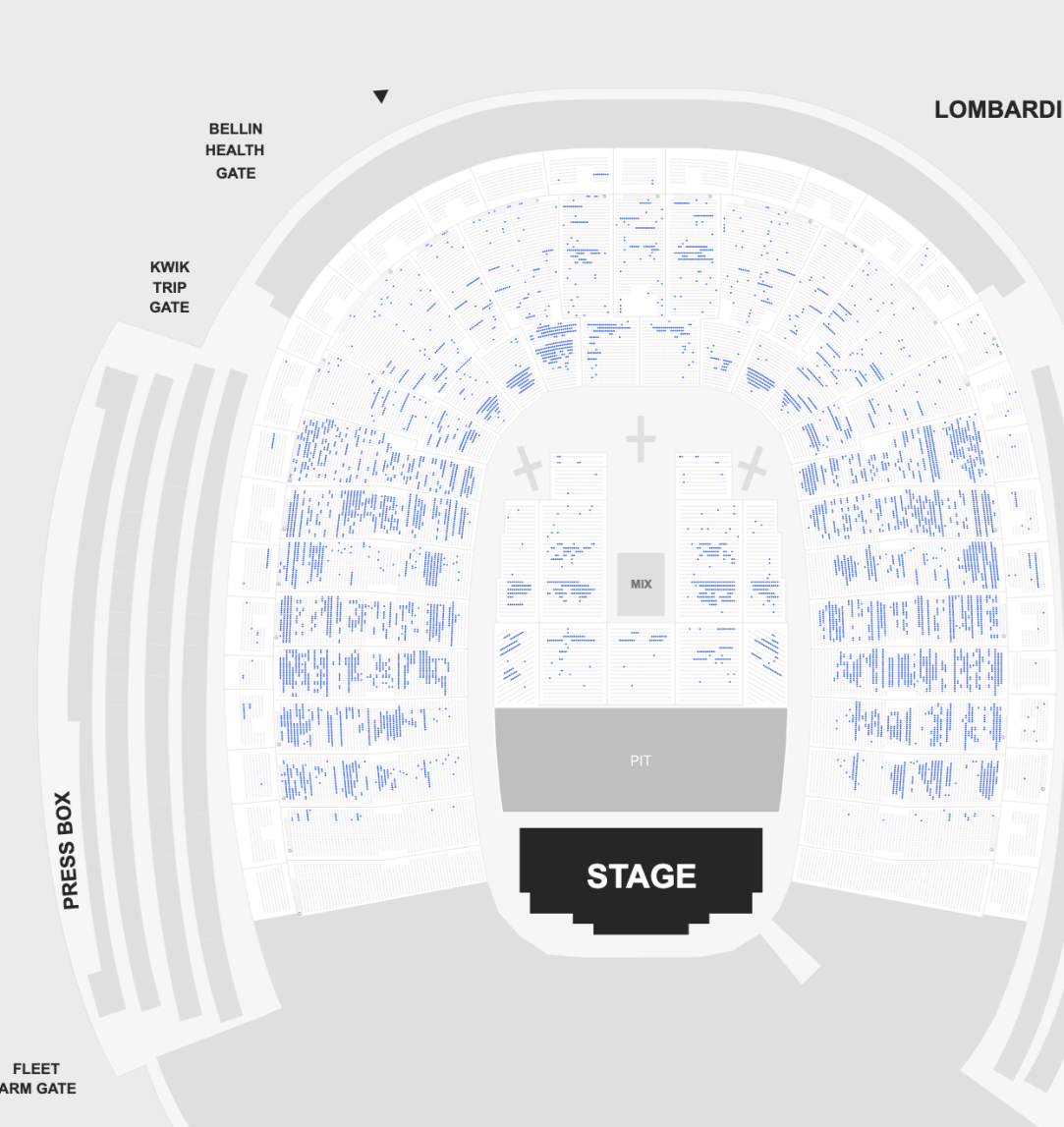 Luke Combs Tour Ticket Sales Green Bay