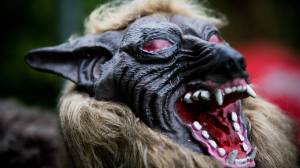 Monster wolf robot in Japan