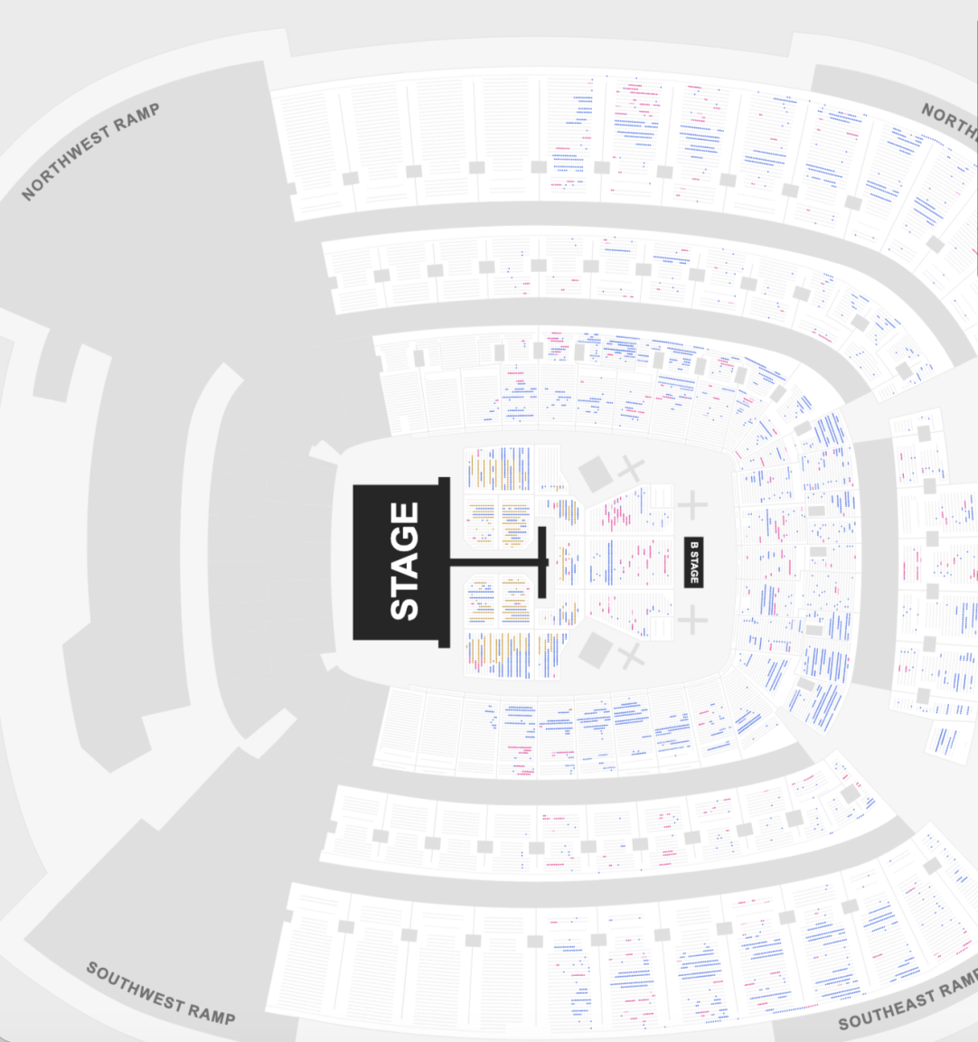 Post Malone tour ticket sales Jelly Roll Cleveland