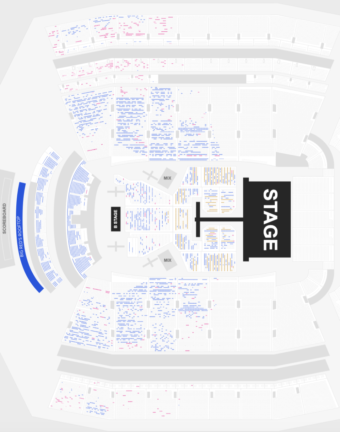 Post Malone tour ticket sales Jelly Roll Fayetteville
