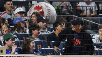 Tom Hanks Reunited With Wilson From ‘Cast Away’ In The Form Of Mr. Met